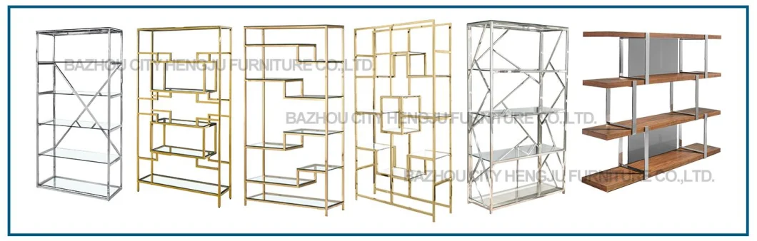 Glass Wine Rack Wedding Decoration Cake Stand Stainless Steel Display Racks